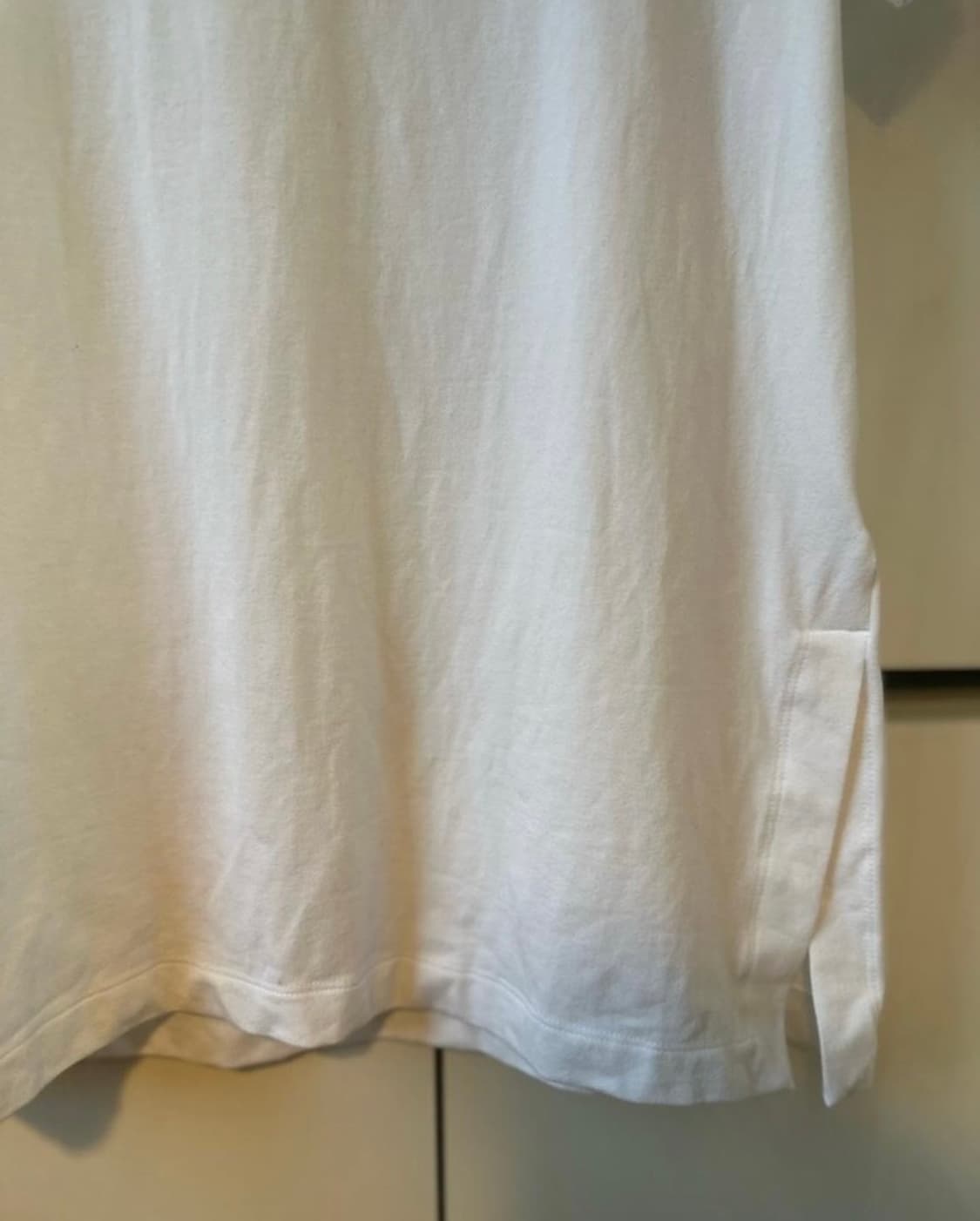 아디다스 화이트 스트라이프 반팔 티셔츠 상품이미지2