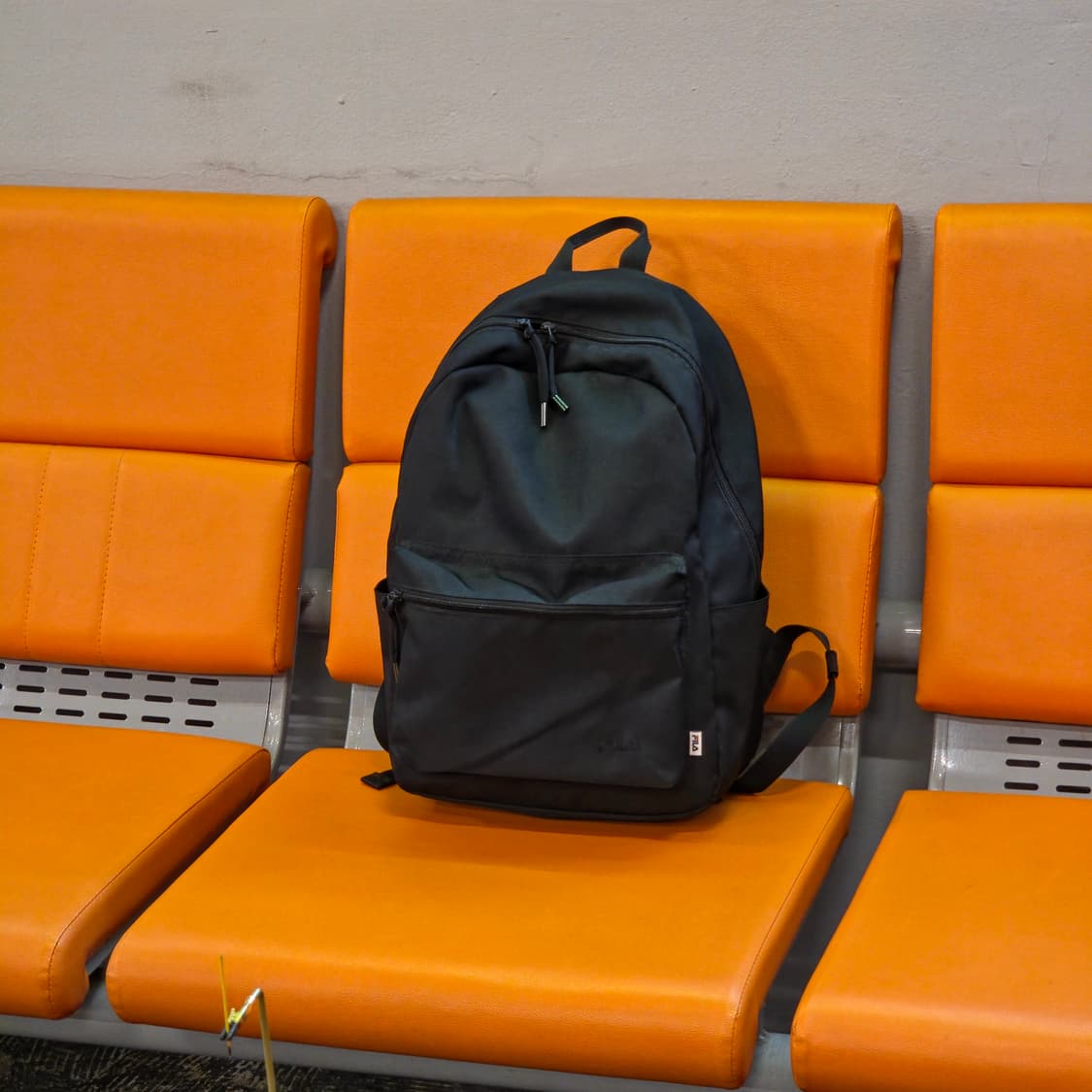 휠라 블랙 백팩 가방 상품이미지1