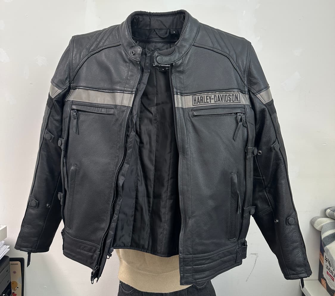 Harley-Davidson Reflective Skull Leather 상품이미지1