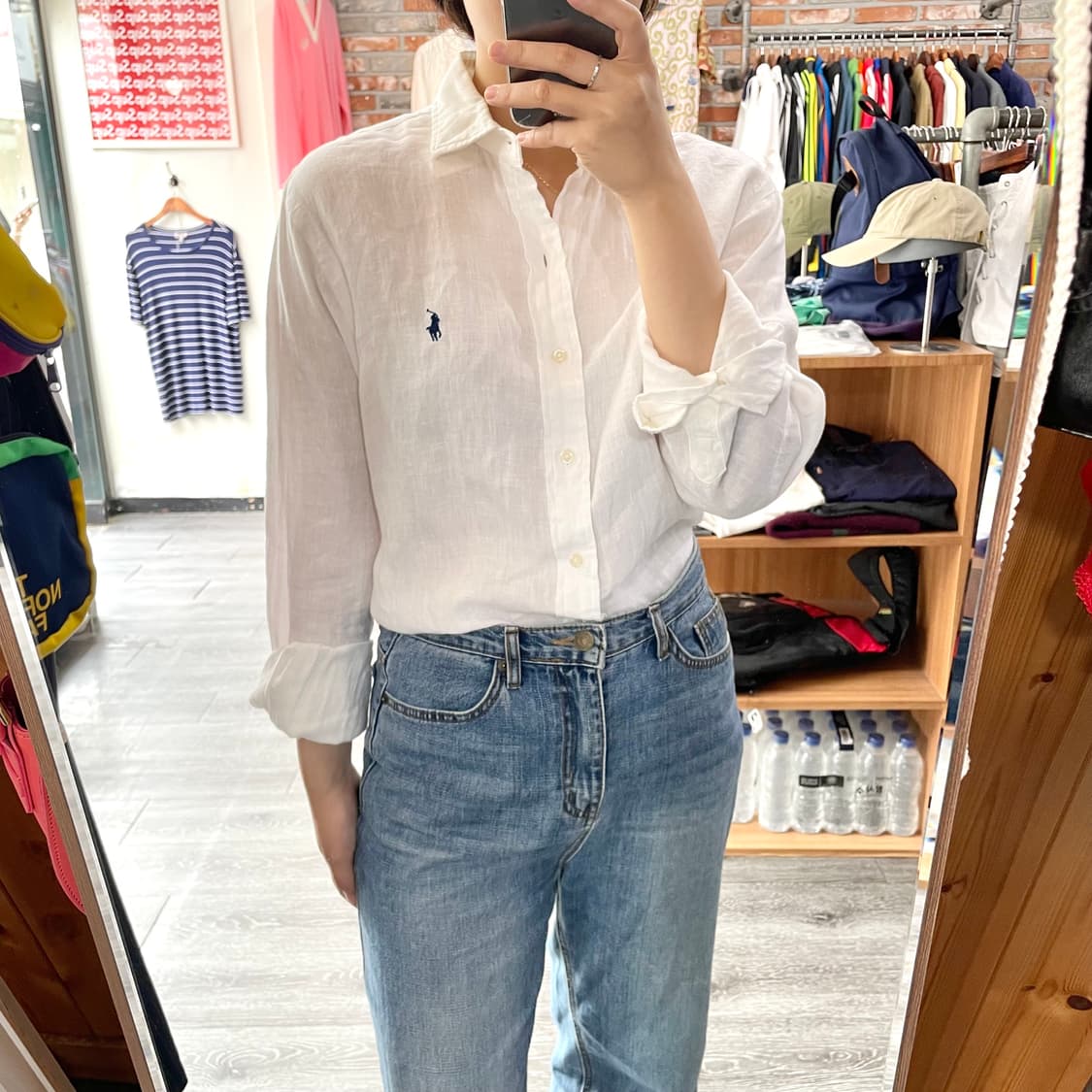 폴로랄프로렌 리넨셔츠 상품이미지5