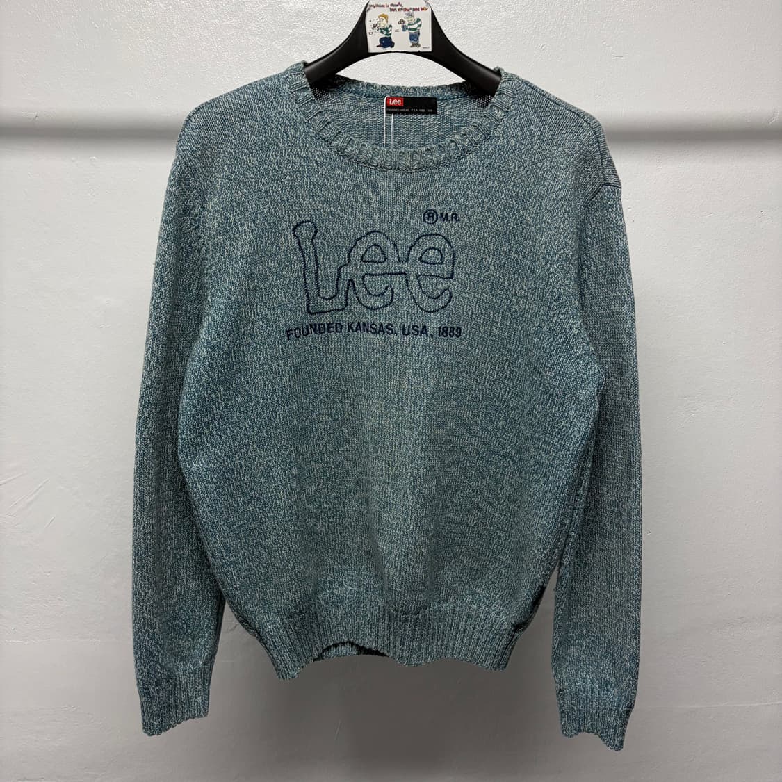 쌍방울 Lee 빅로고 니트  상품이미지1