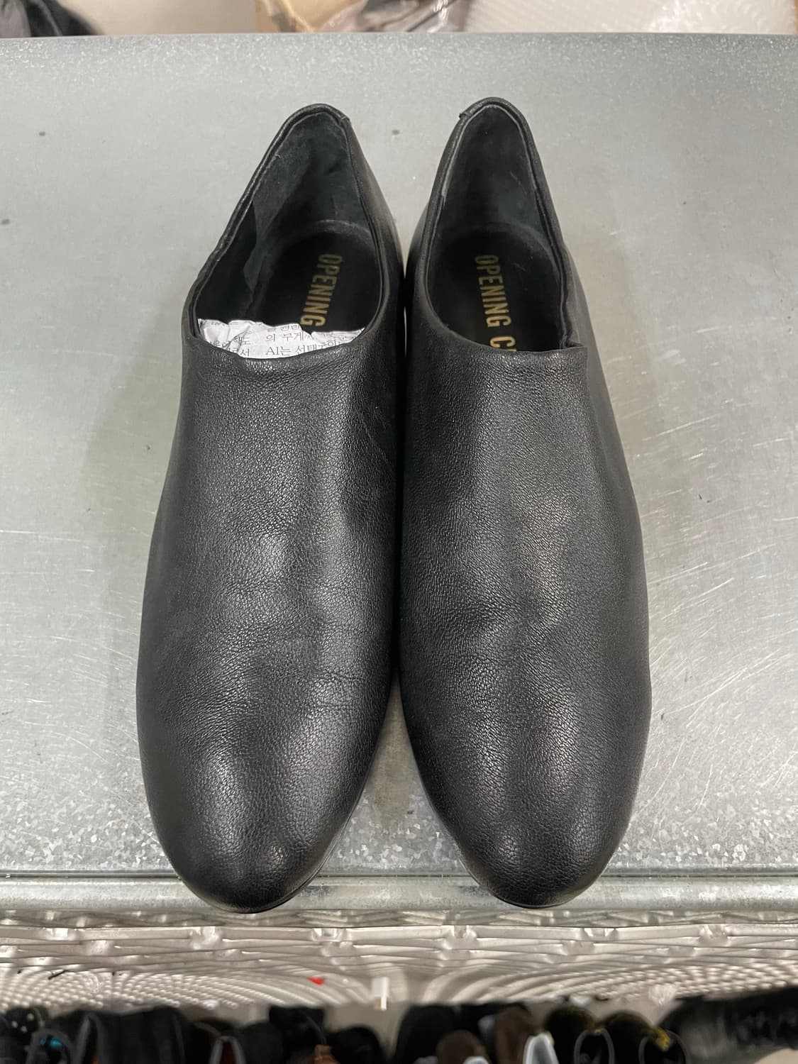 오프닝 세레모니 레더 로퍼 블랙 eu38 (gr-4272) 상품이미지5