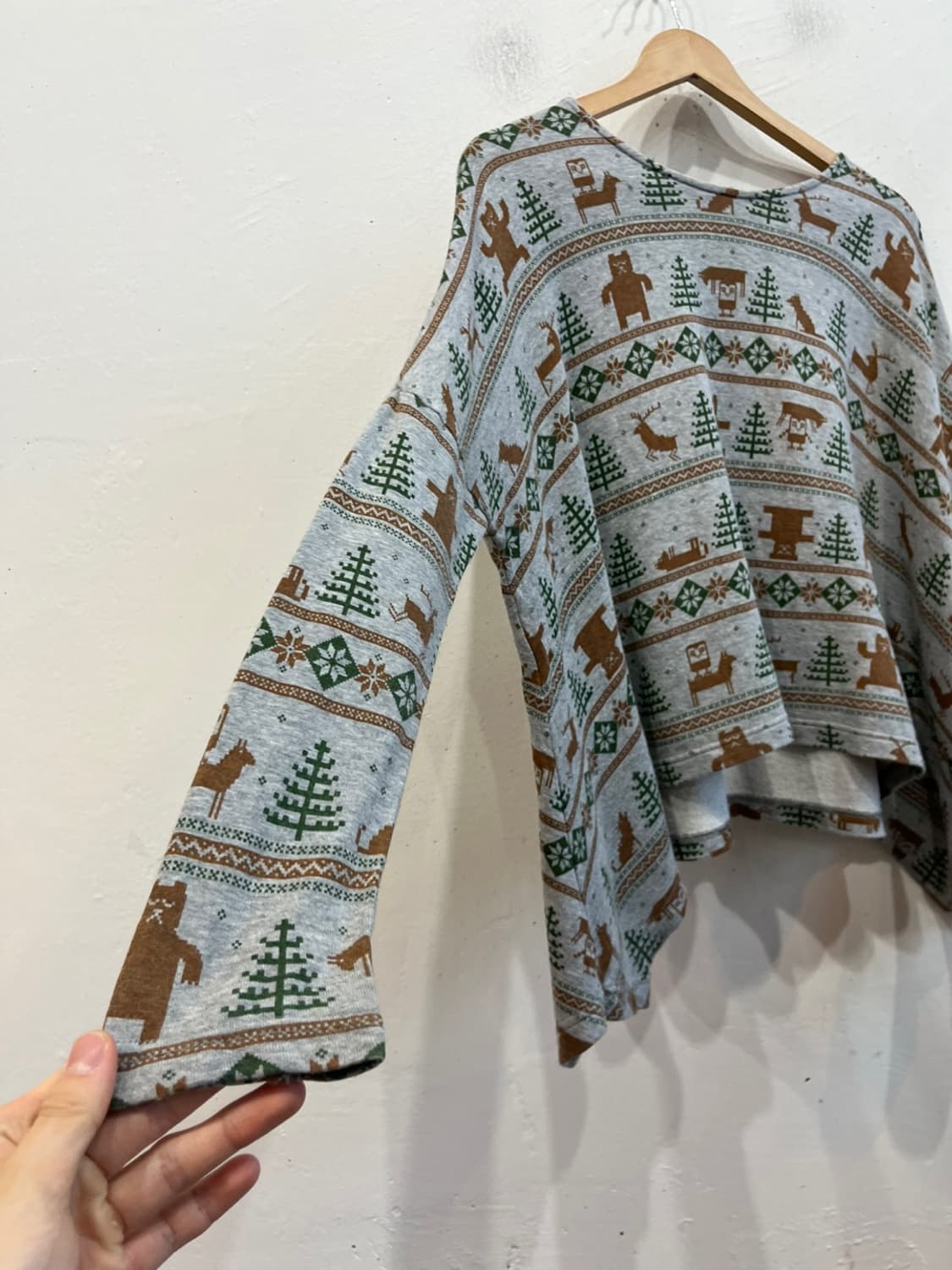 Ne-net 네넷 루즈핏 에스닉 롱슬리브 상품이미지2