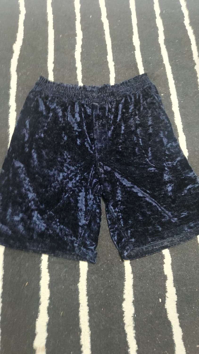 Needles sportswear velvet shorts 상품이미지1