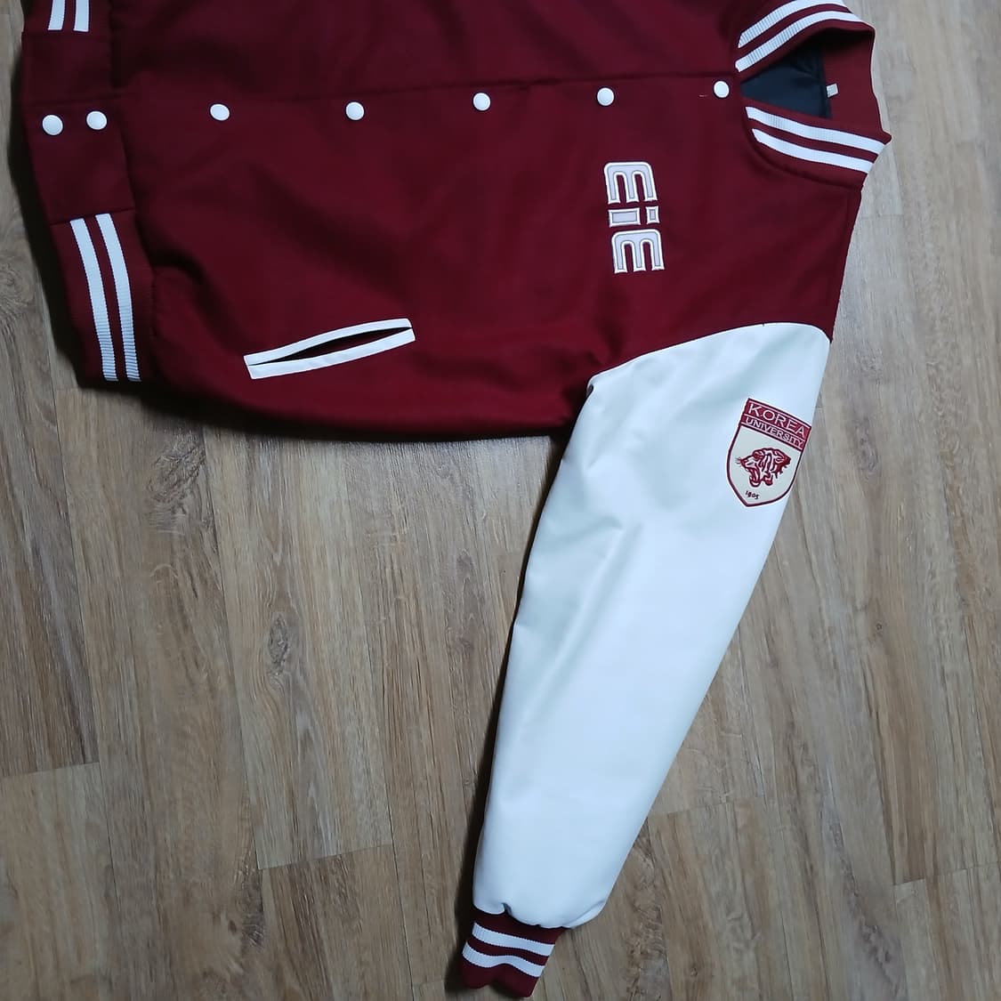 KOREA 호랑이 고려대 얇은 과잠 바시티 L 100 상품이미지6