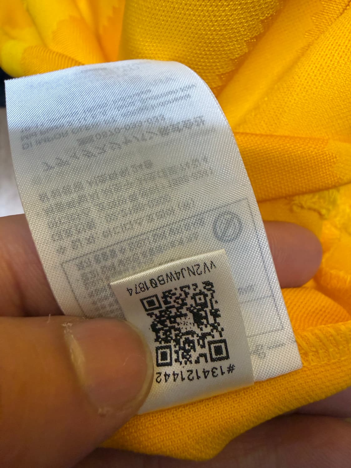 [XL] 새상품 아디다스 롱슬리브 져지 옐로우 상품이미지7