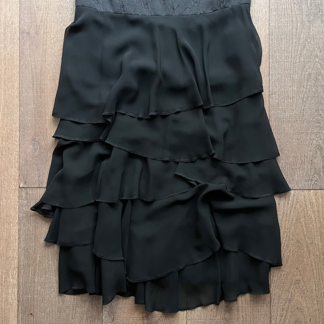 Jacquard Frill Layer One Piece 상품이미지4