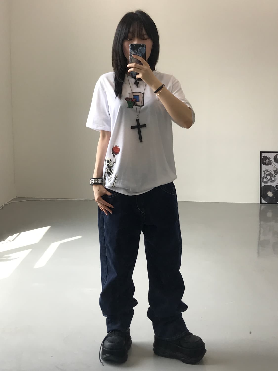 shein 프린팅 반팔 상품이미지3