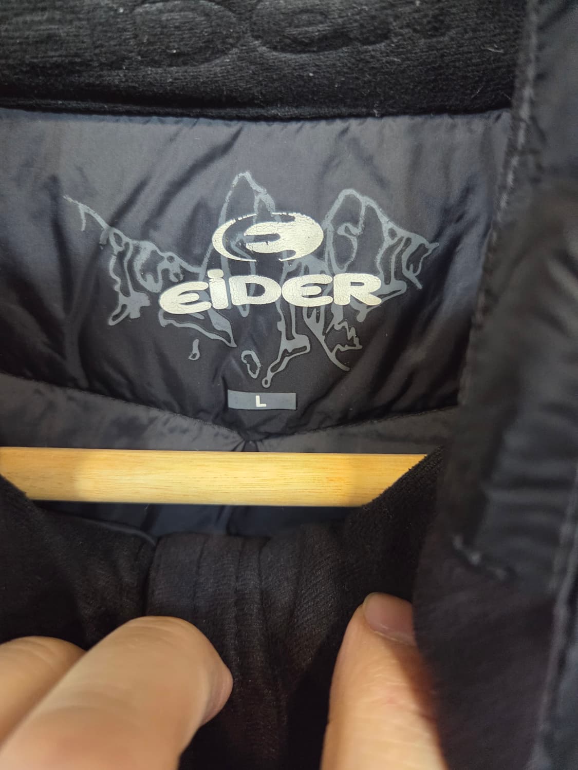 아이더 700 컨스트 알파 경량패딩 L 상품이미지3