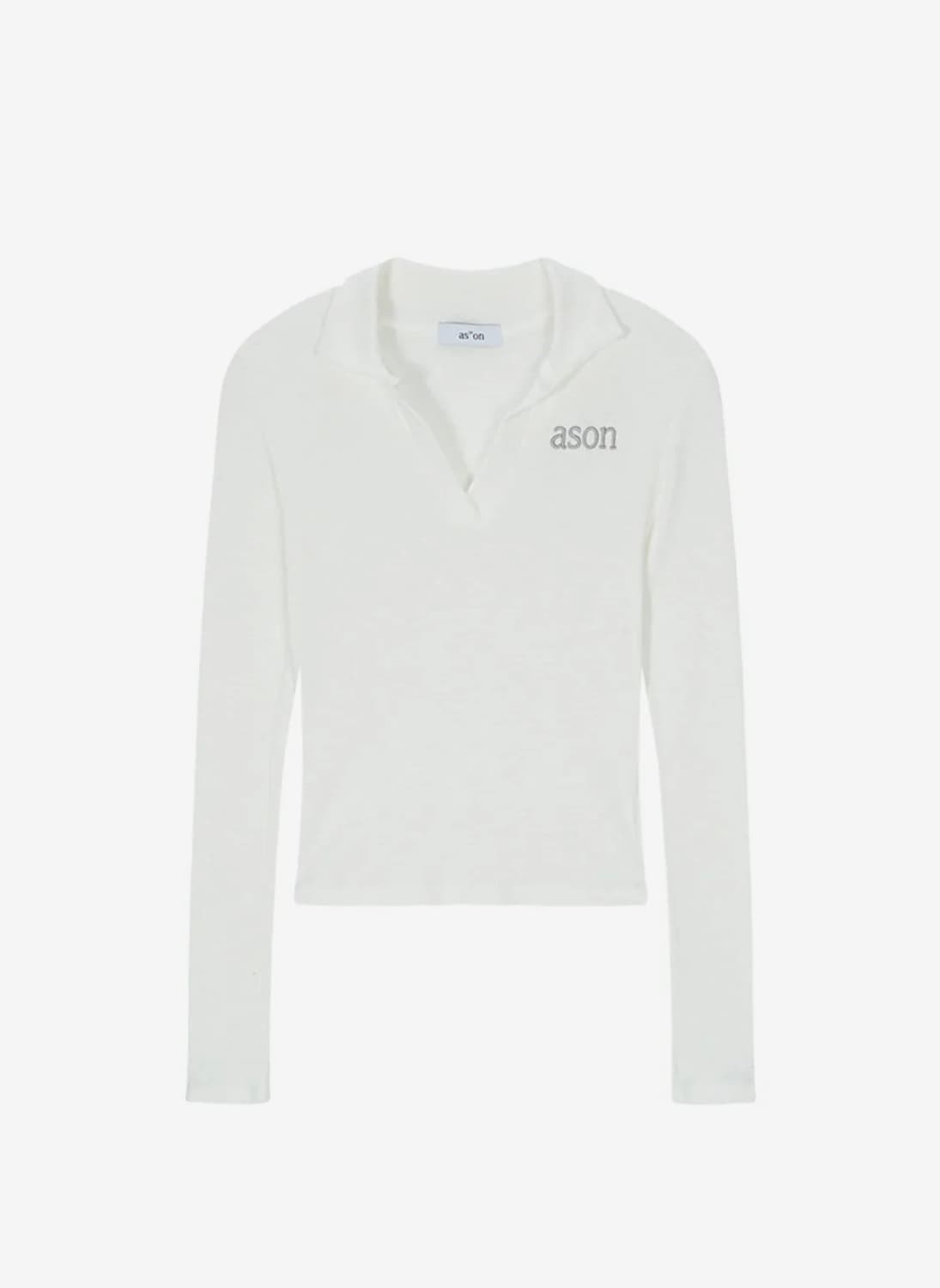 애즈온 IVY COLLAR LONG SLEEVE 상품이미지1