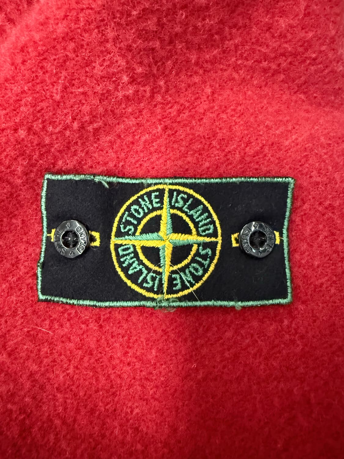 스톤아일랜드 90A/W MONTGOMERY COAT - RED 상품이미지3