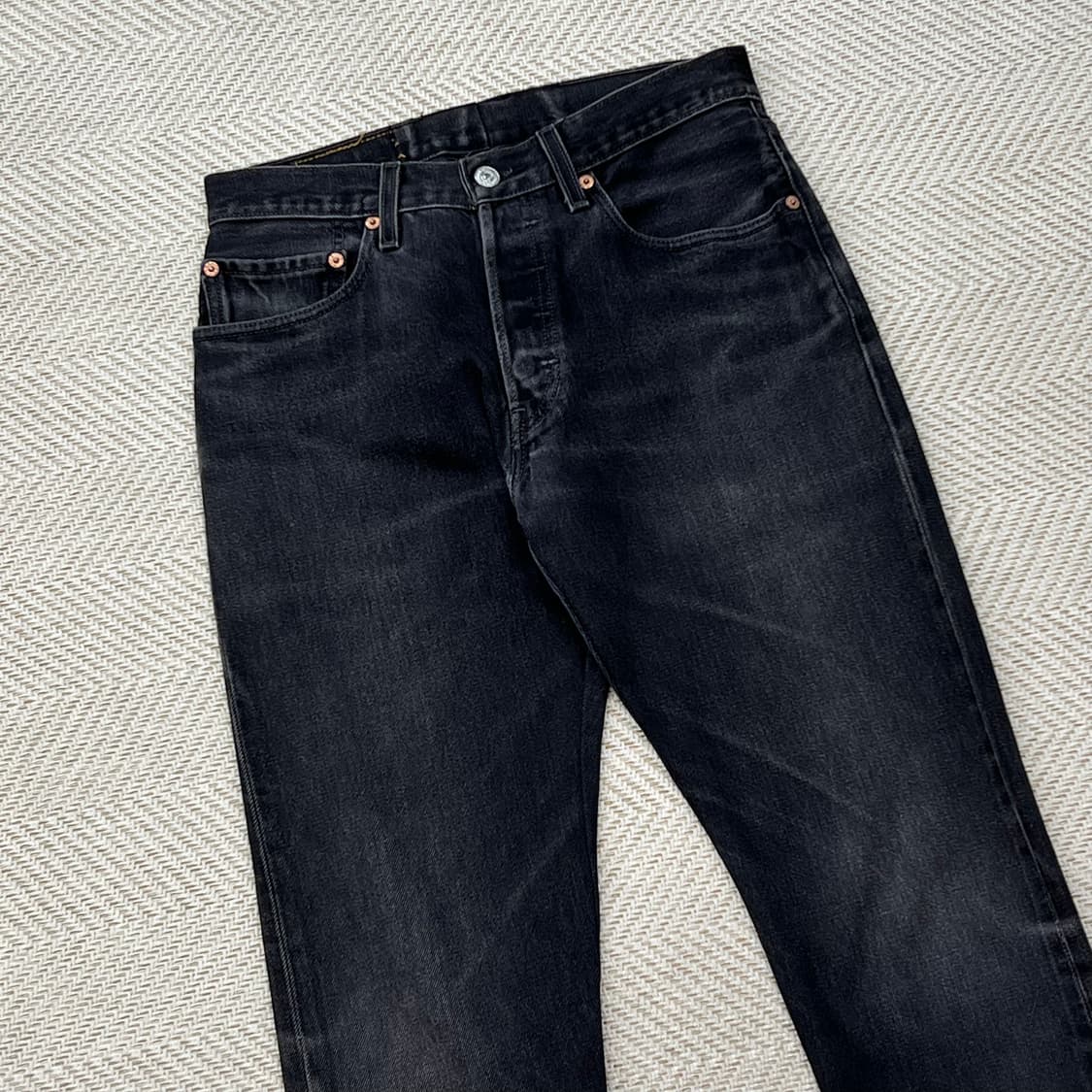 리바이스 501 흑청팬츠 r2205 상품이미지3