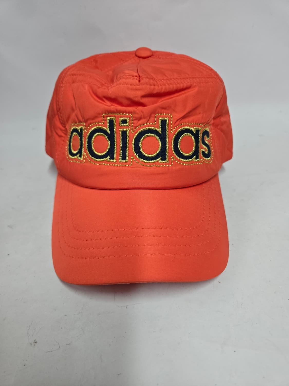 아디다스 오렌지 퀼팅 볼캡 새상품 상품이미지2