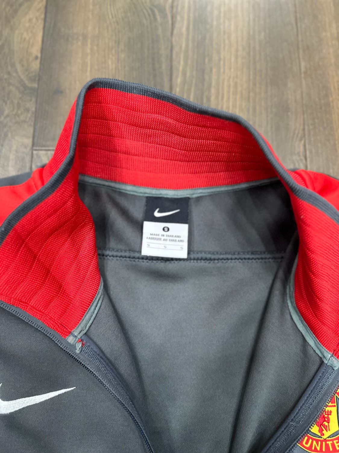 S) 나이키 맨유 맨체스터 유나이티드 트랙탑 져지 집업 저지 상품이미지3