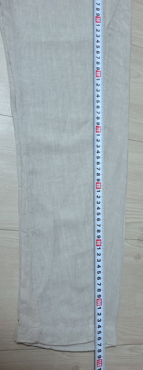 트렌짓 린넨펜츠 라이트베이지 xs(30) 상품이미지6