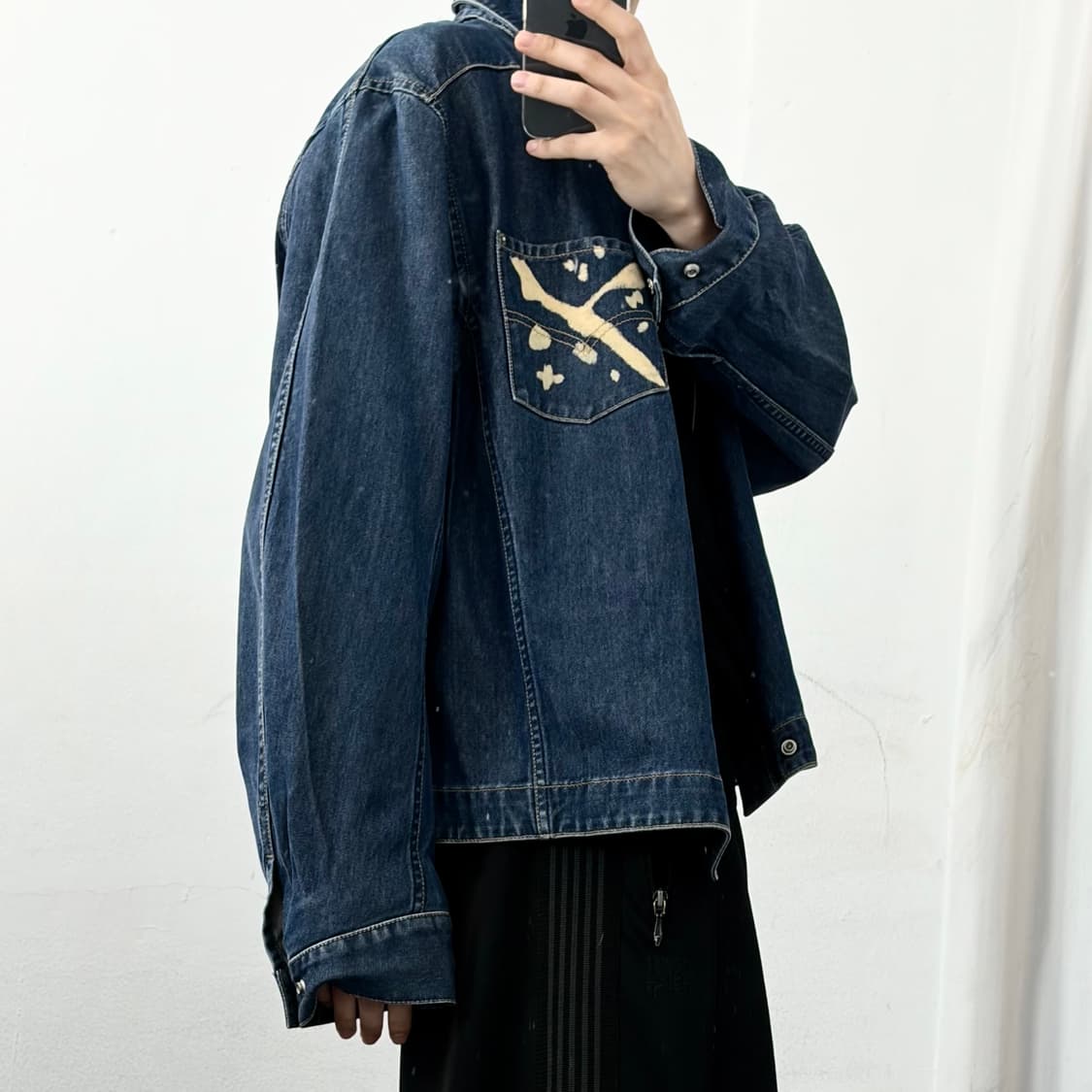 리바이스 엔지니어드 페인팅 데님 트러커 자켓 상품이미지3