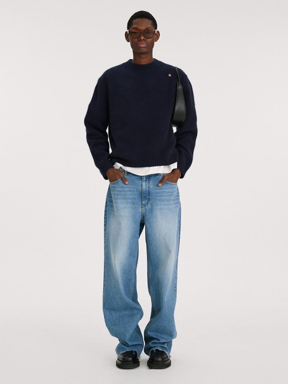 렉토 로우라이즈 데님 미드블루 S 상품이미지3