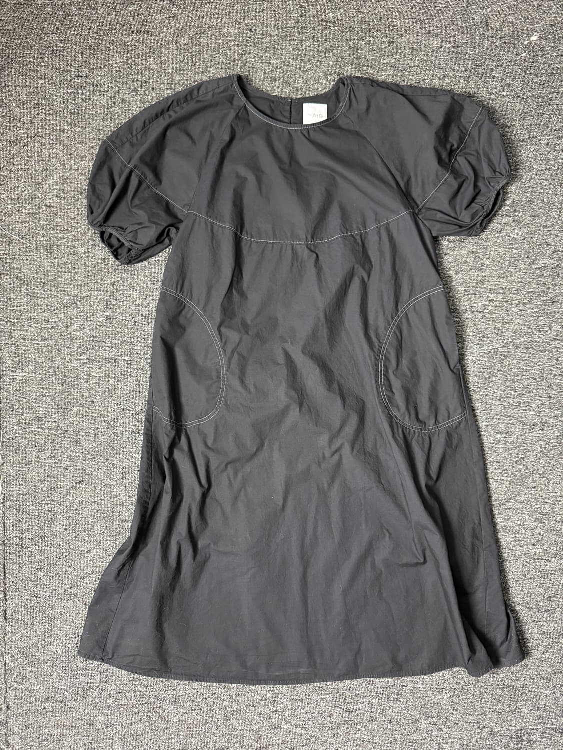 THE ATG 퍼프 원피스 상품이미지1