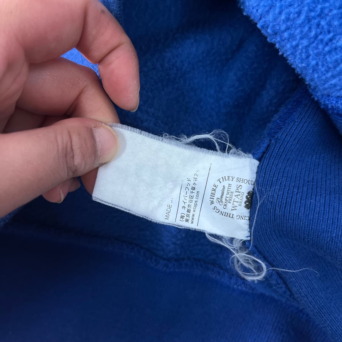 95 더블탭스 아카데미 후드 스웻셔츠 상품이미지4