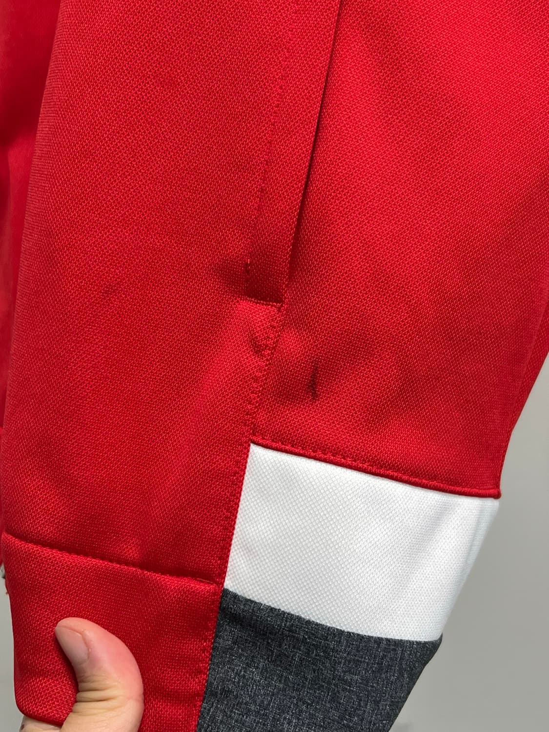 아디다스 올드스쿨 맨유 트랙탑 져지 레드 상품이미지5