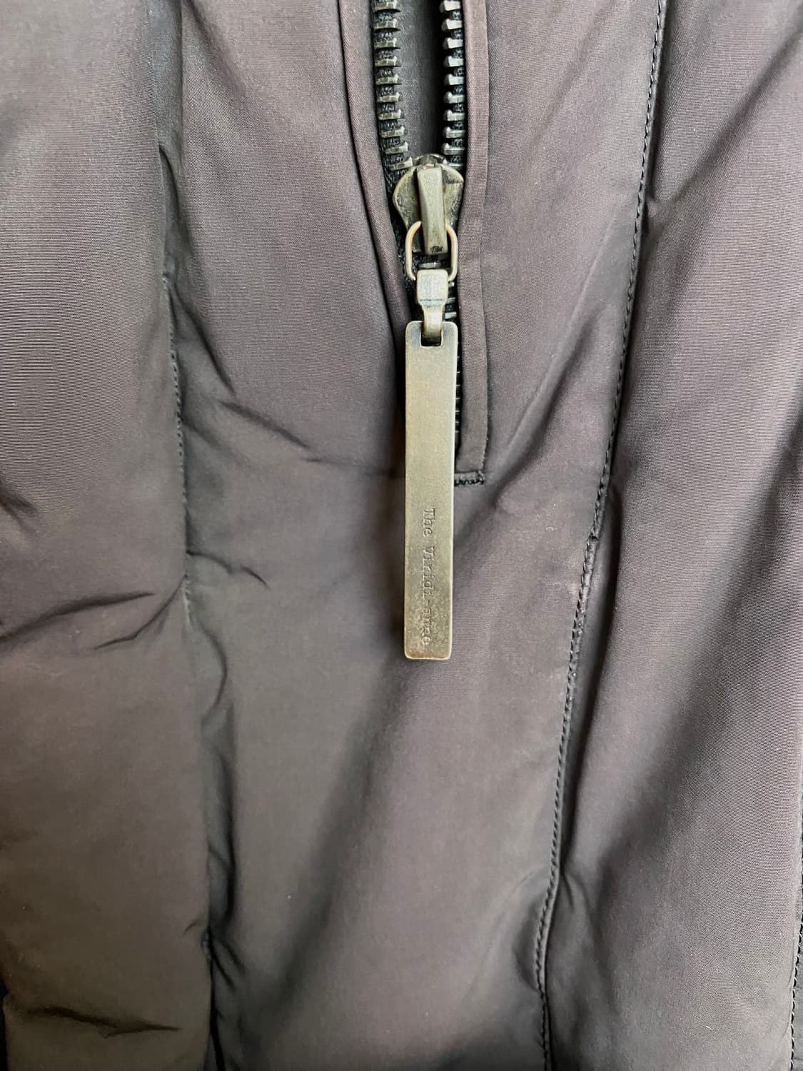 더 비리디안  워싱 하이넥 패디드 코트 상품이미지4