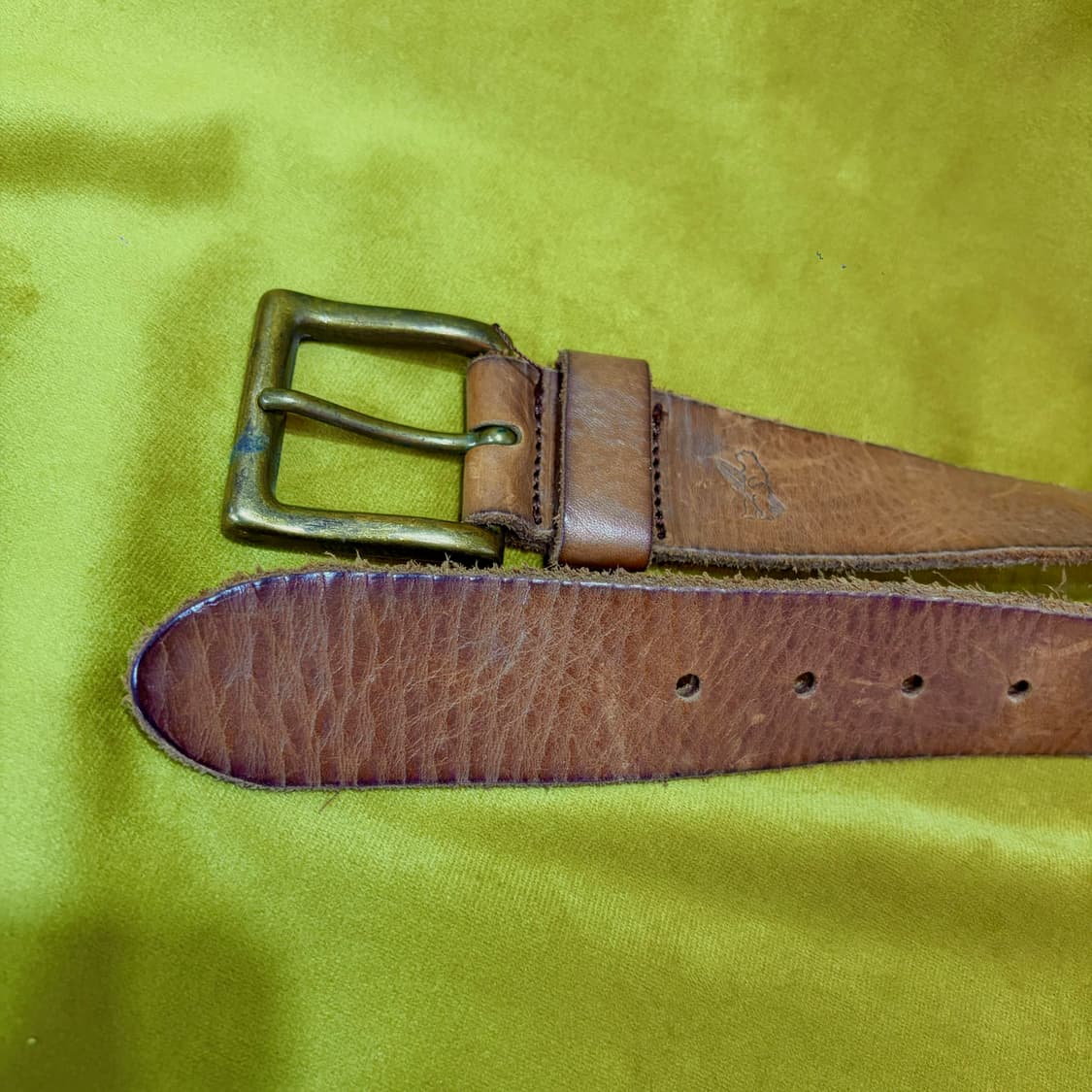 후아유 사각버클 리얼 레더 벨트 상품이미지3