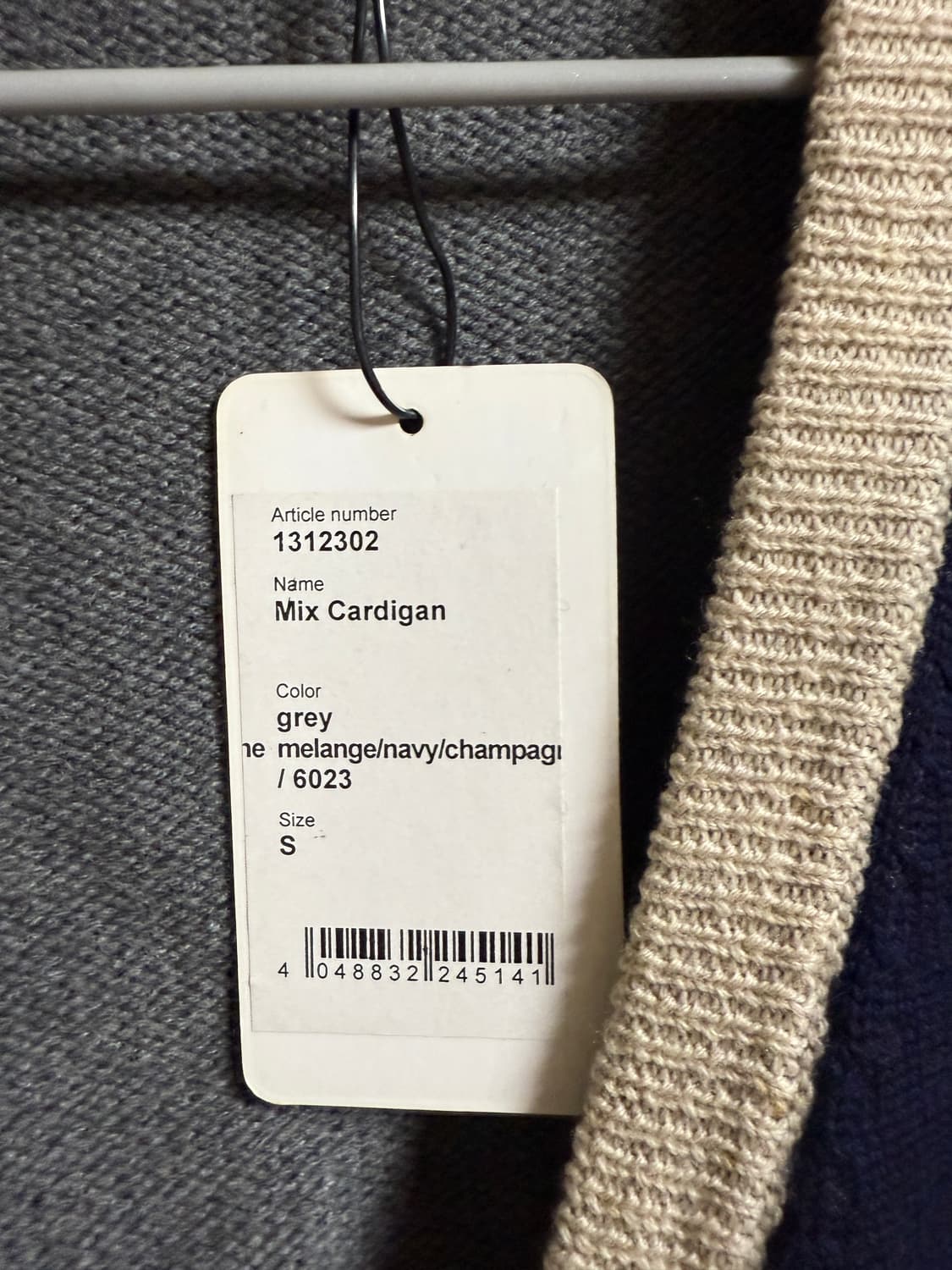 Made in italy michalsky berlin 배색가디건 상품이미지5