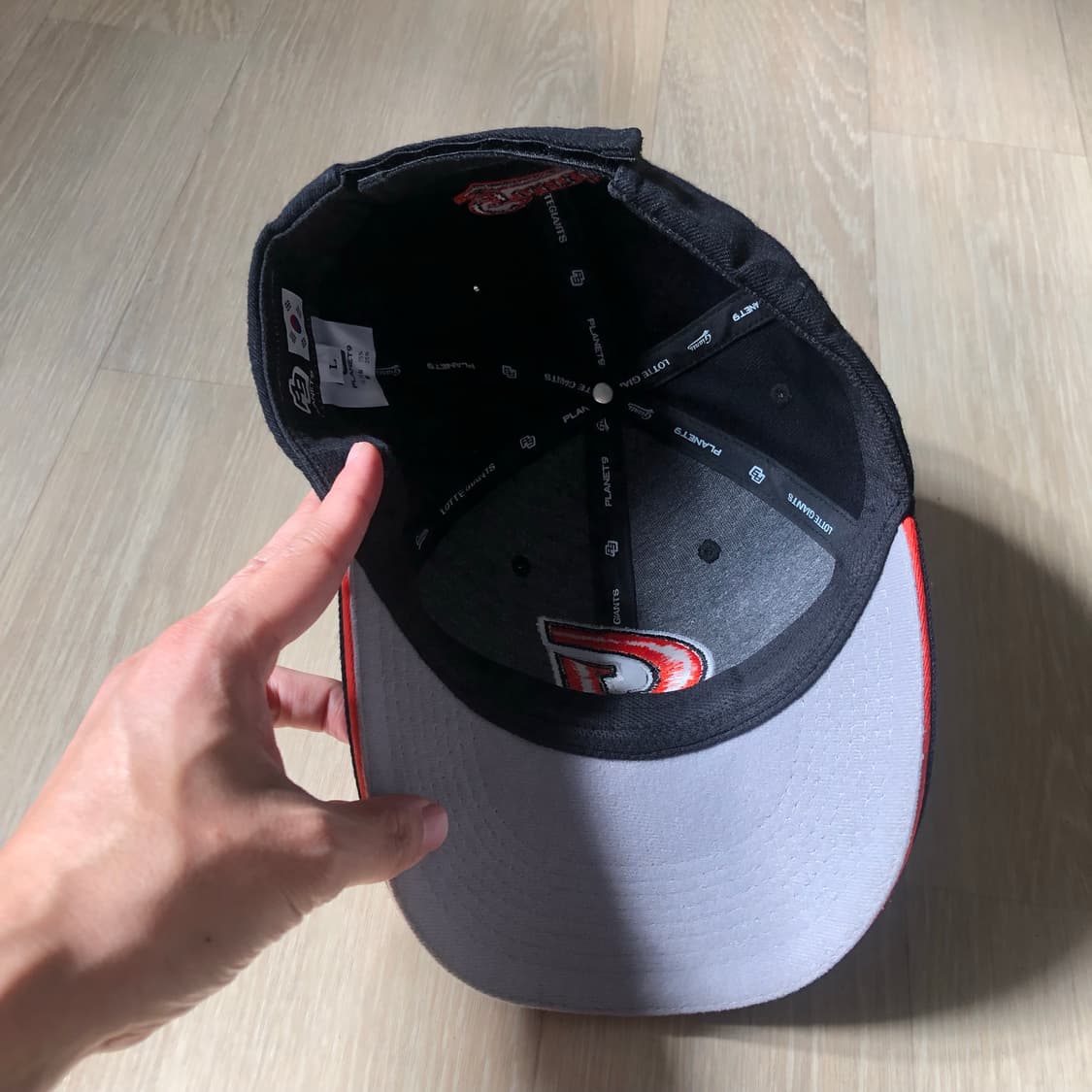 (ONE SIZE) 롯데 자이언츠 오피셜 올드 로고 볼캡 모자 상품이미지6