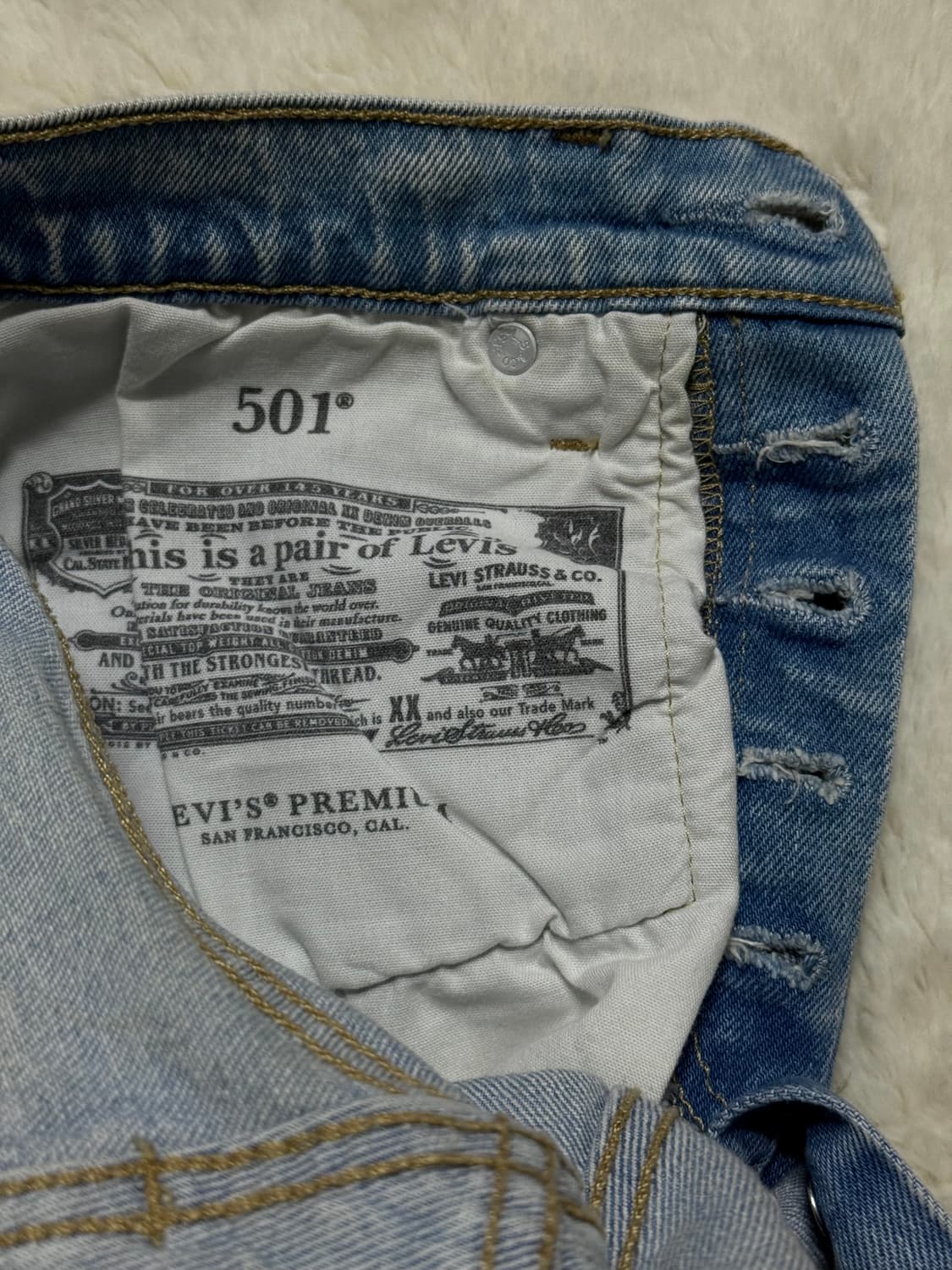 Levi's 501 빈티지 상품이미지2