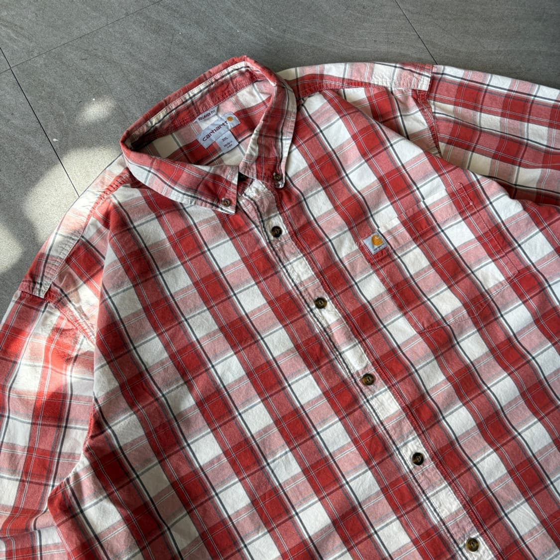 칼하트 오리지널 체크 긴팔 셔츠 상품이미지2