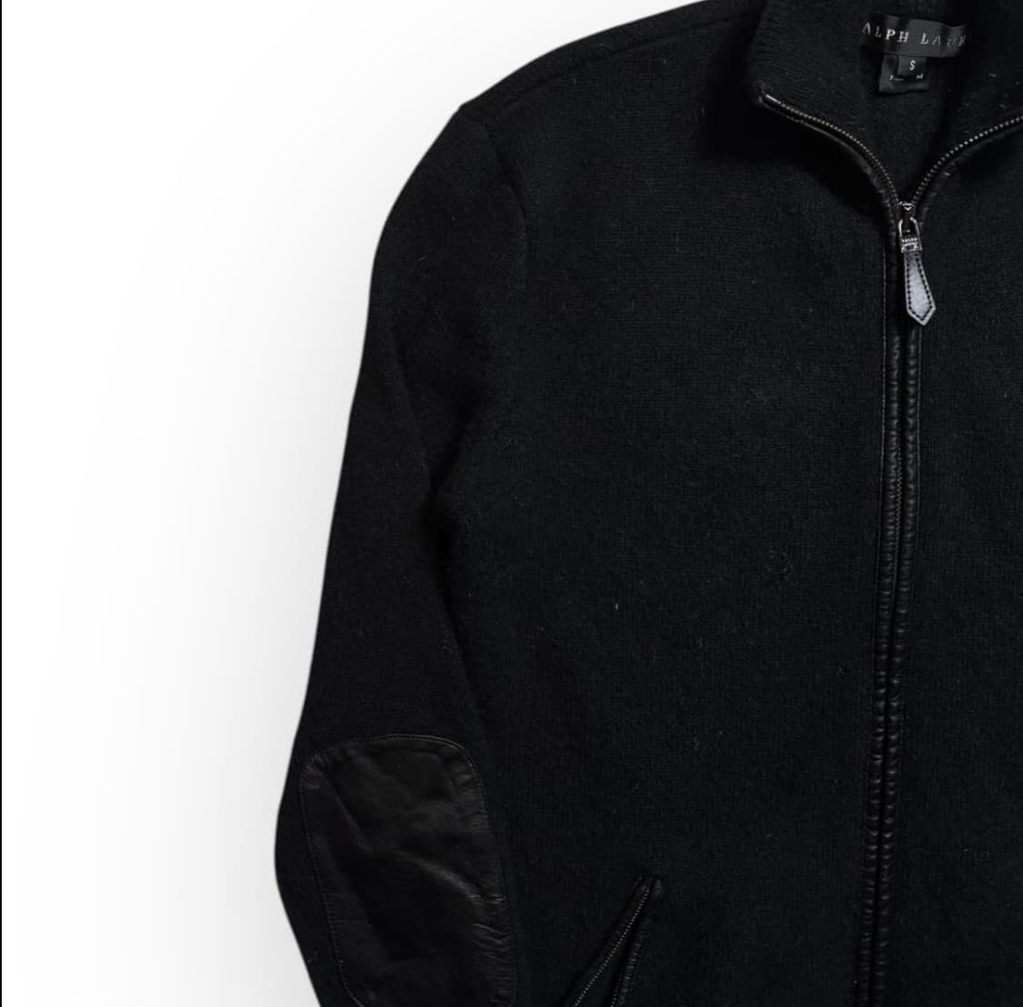 랄프로렌 블랙라벨 캐시미어 풀집업 니트 상품이미지2