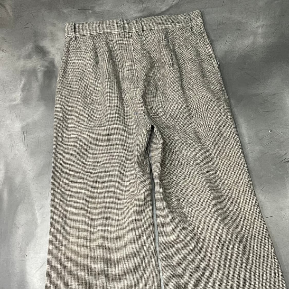  IRENE 버튼디테일 체크 슬랙스 y14678 상품이미지5