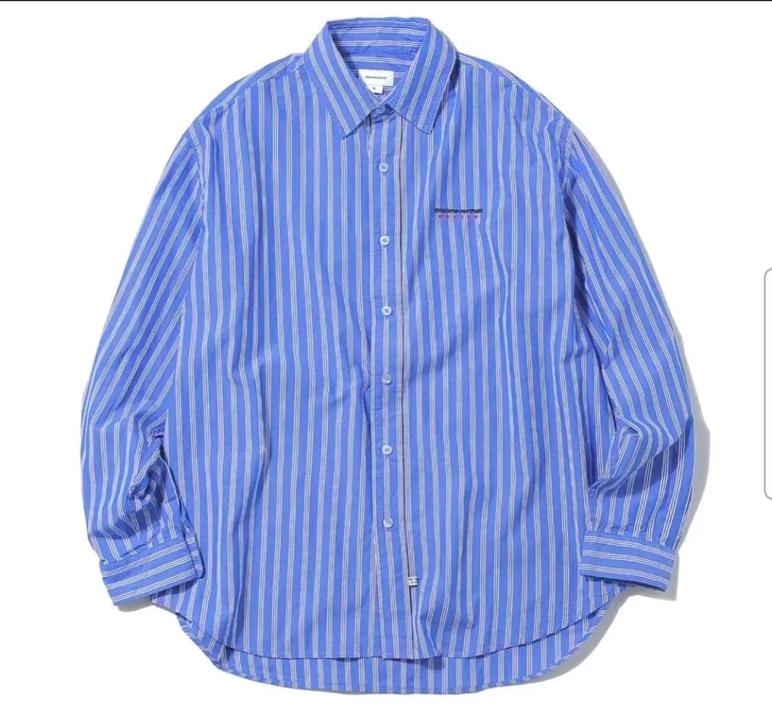 XL ) 디스이즈네버댓 오버핏 스트라이프 셔츠 상품이미지1