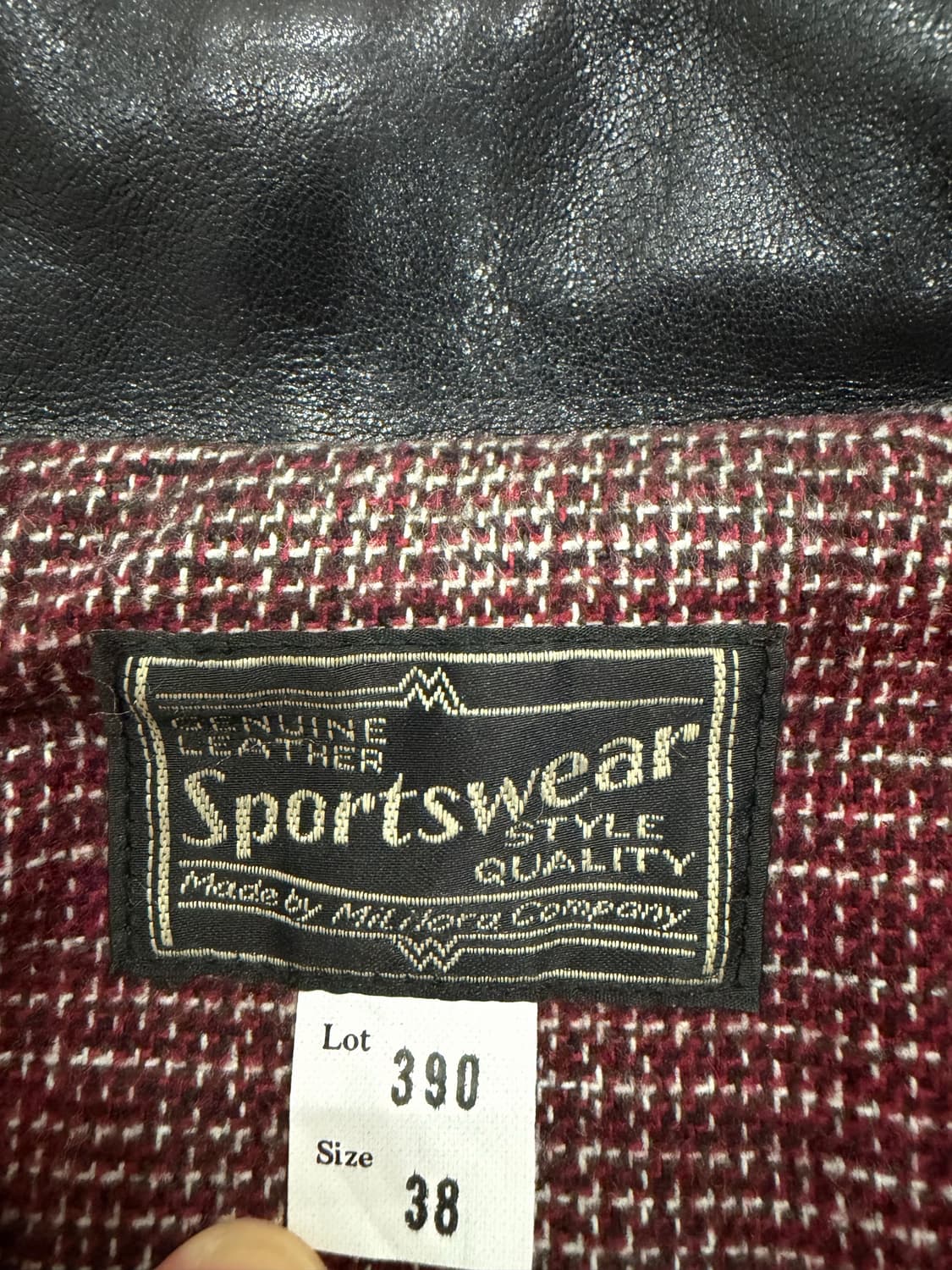 (38)밀리토라 홀스하이드 코삭 자켓 lot390 상품이미지4