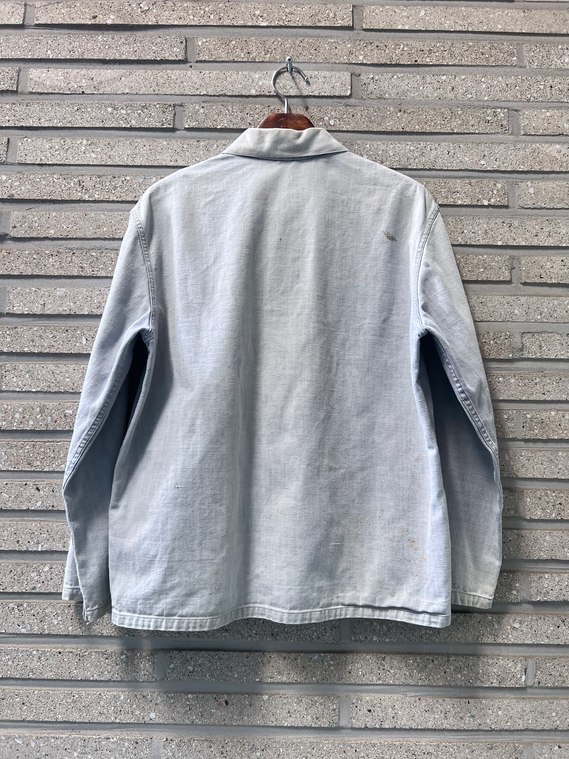 [M]90's 빈티지 페이딩 3포켓 프렌치 워크 자켓 상품이미지9
