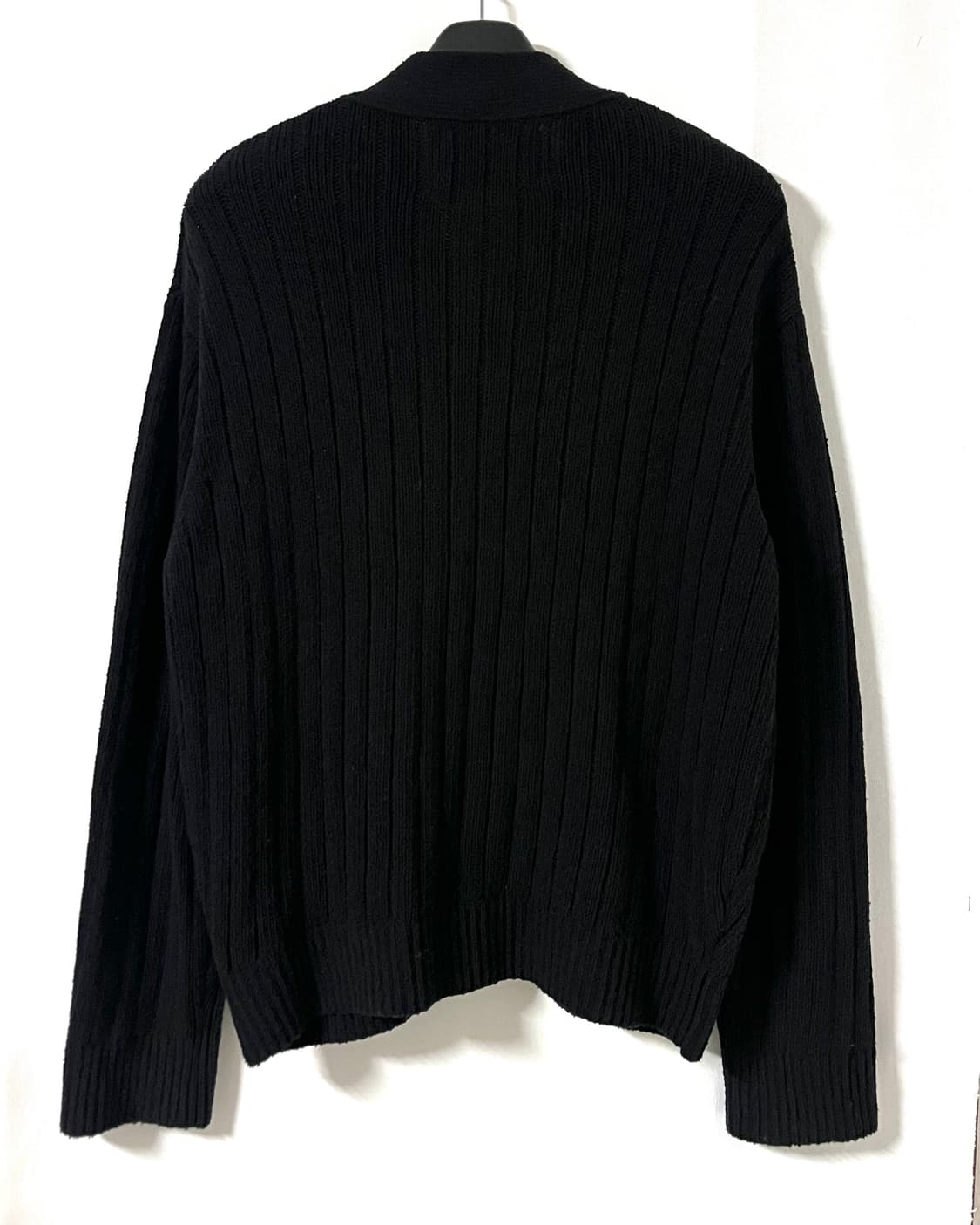 세터 부클 가디건 클래식 블랙 상품이미지5