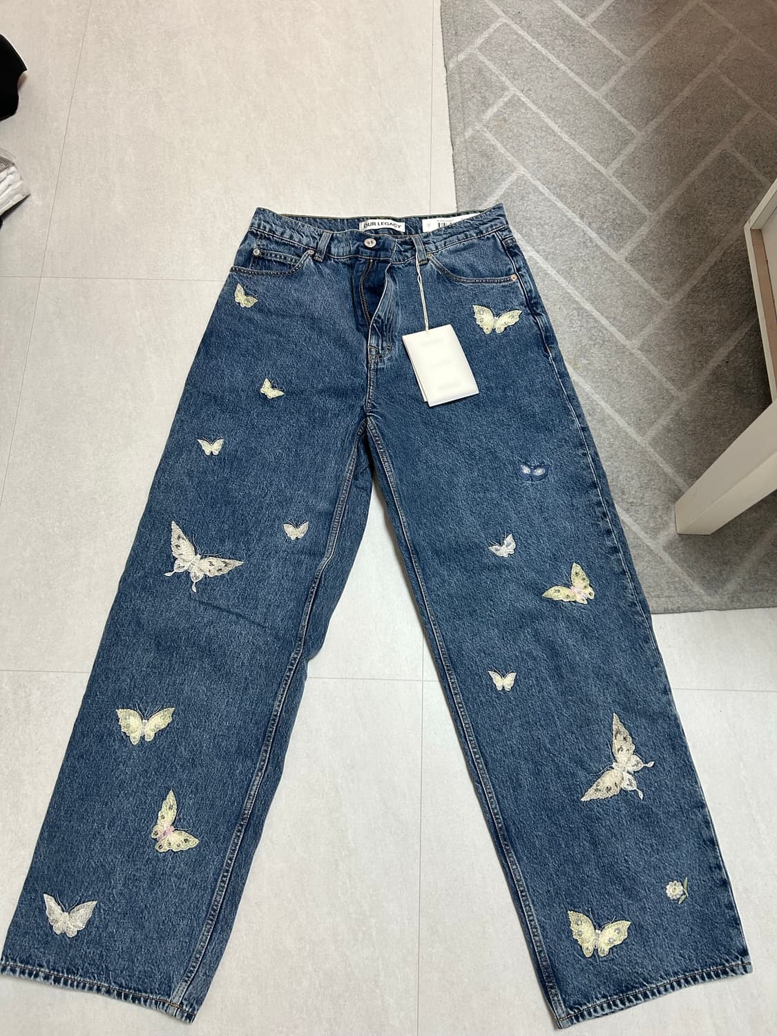 25SS Our Legacy Indigo Butterfly 데님 판매합니 상품이미지3