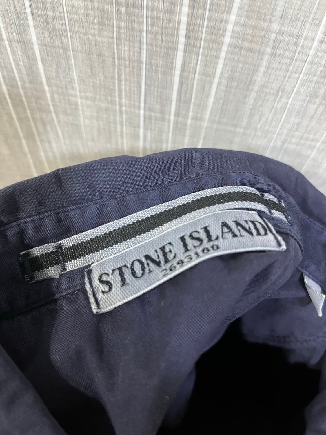 스톤아일랜드 네이비 코튼 포켓 셔츠 상품이미지3