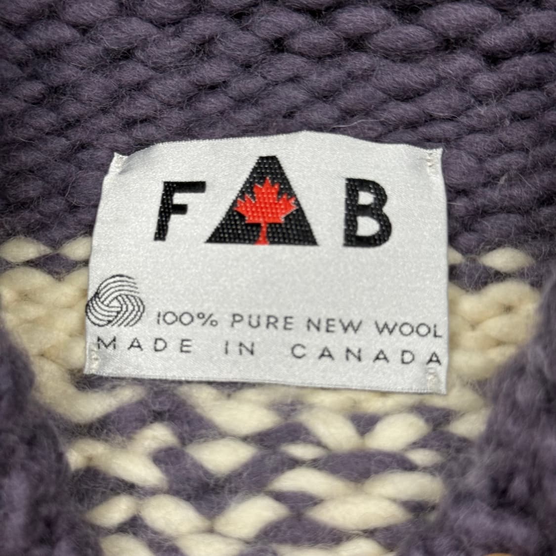 (105) 캐나다 빈티지 디어 코위찬 가디건 상품이미지6