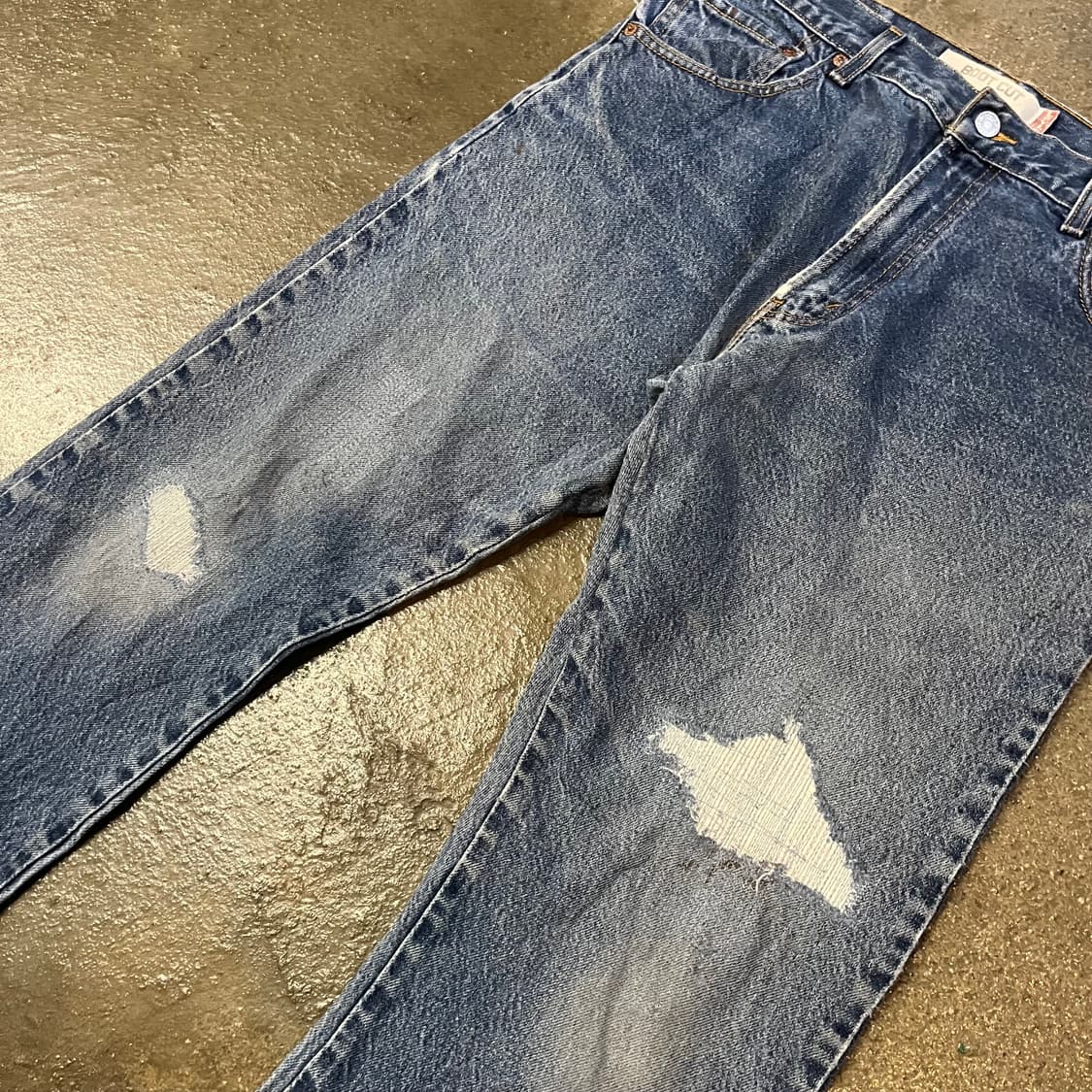 Levis517 리페어 데님 부츠컷 (34“) 상품이미지2