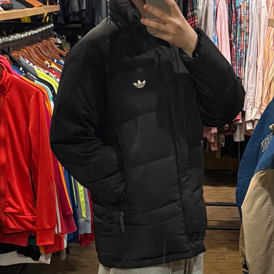 [HI] 아디다스 패딩 블랙 상품이미지4