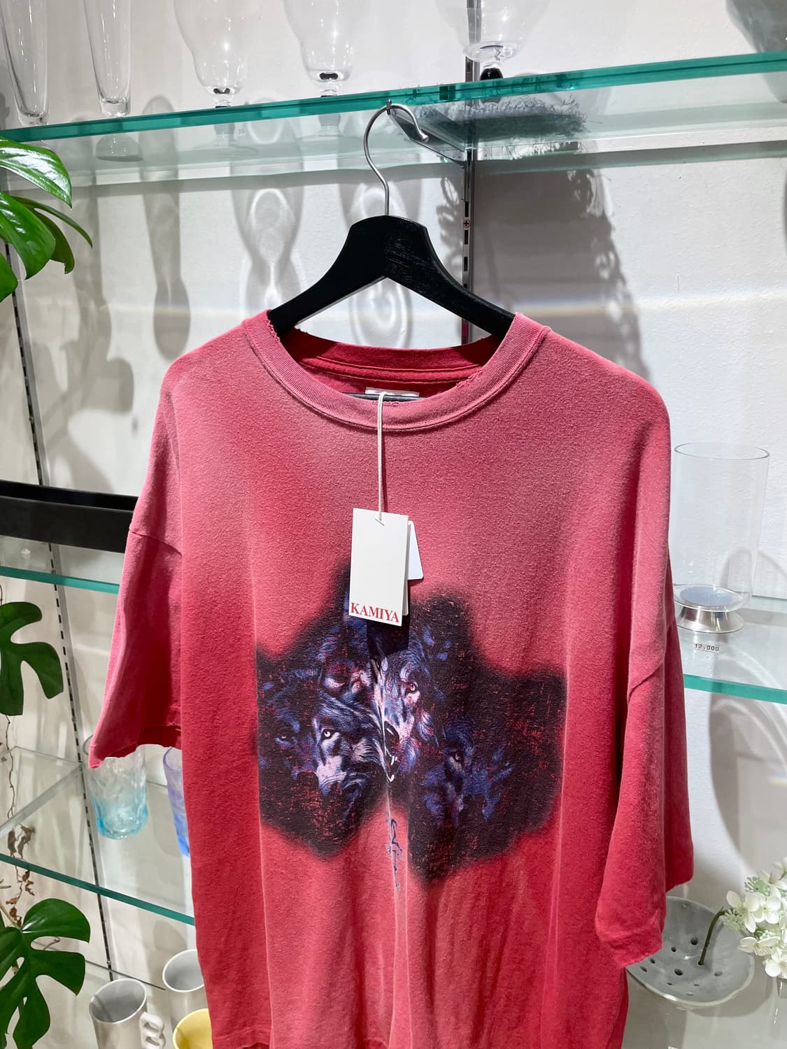 카미야 kmy-wolf distressed tee 상품이미지3