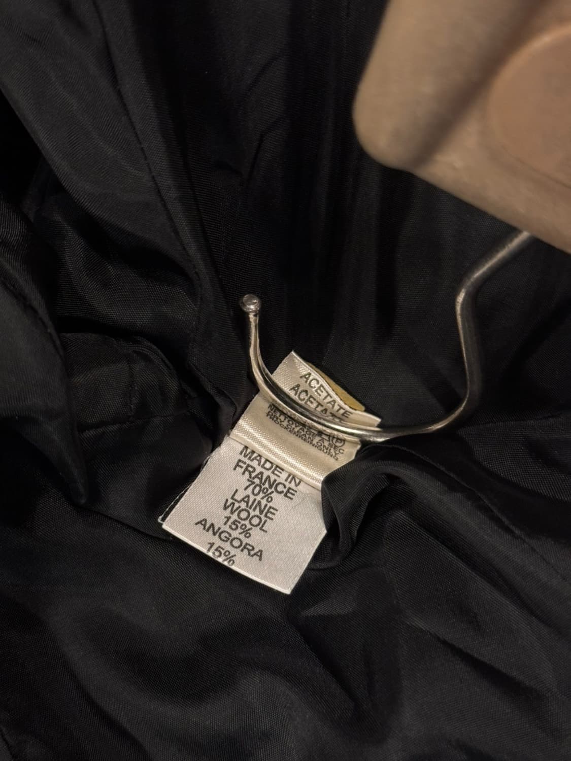 SPRUNG FERES PARIS 코요테퍼 케이프 코트 66~77 상품이미지9