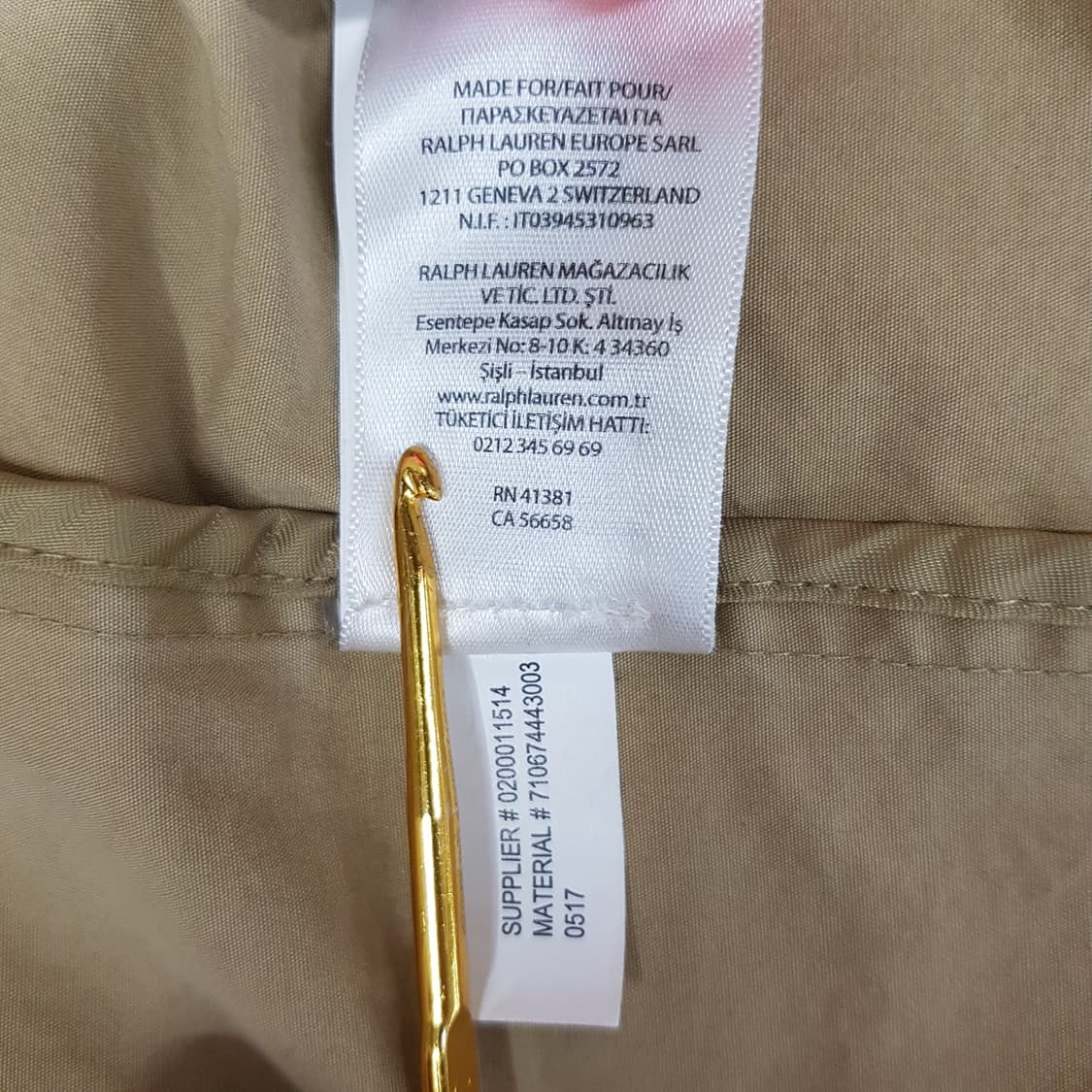 폴로 랄프로렌  코튼 집업 자켓 L사이즈 상품이미지10