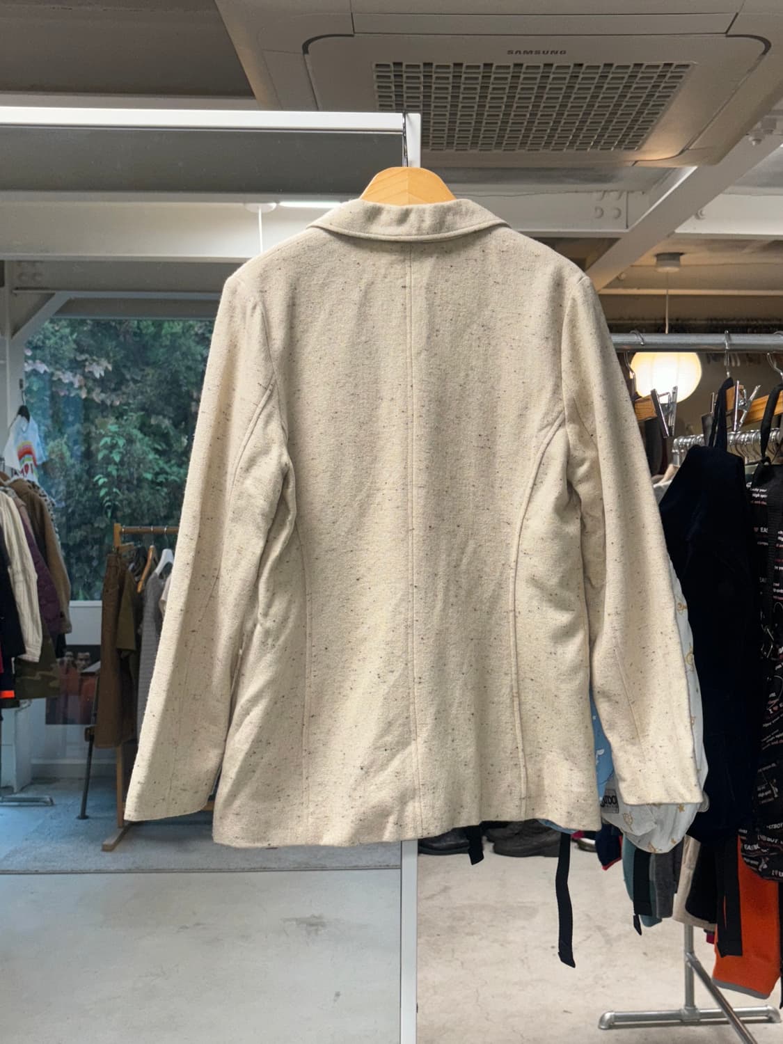 Jpn 베이지 울자켓 상품이미지2