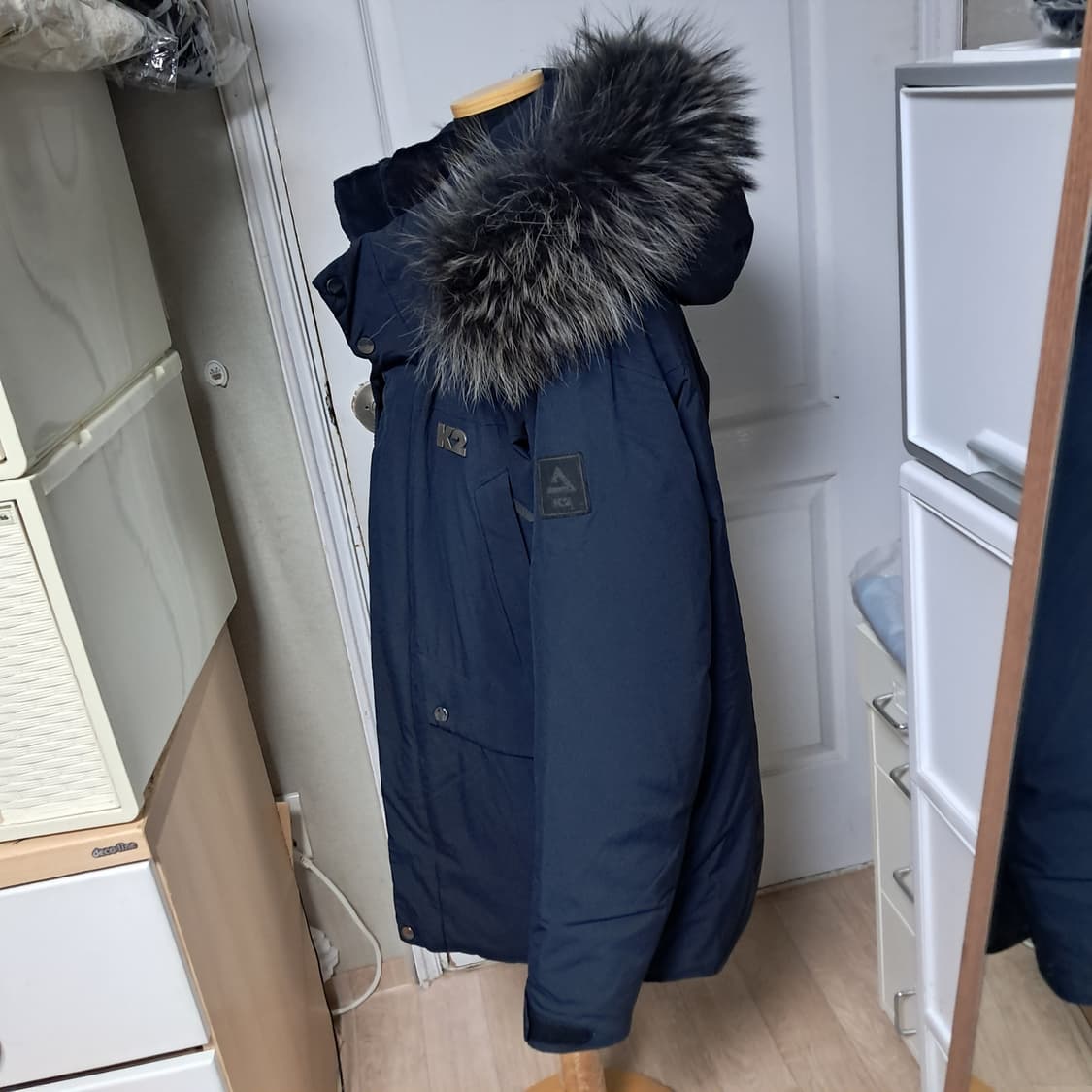 K2 고어텍스 남성 패딩 라쿤퍼 구스다운  95 사이즈 상품이미지2