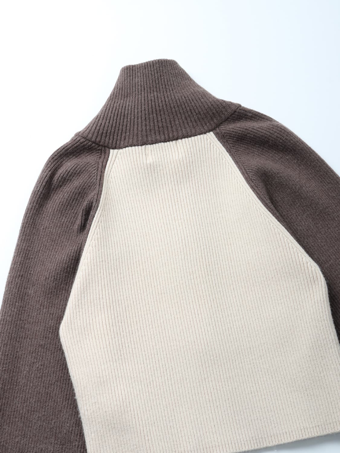 WHO'S WHO gallery Raglan Zip Knit 상품이미지10