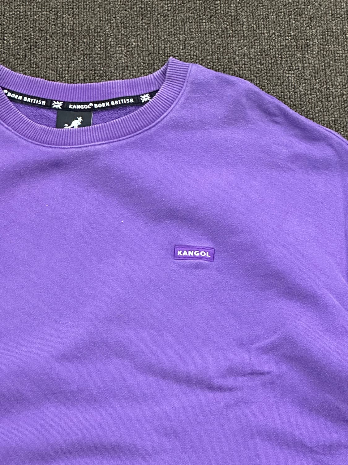M)KANGOL 빈티지 퍼플 스웻셔츠 상품이미지3