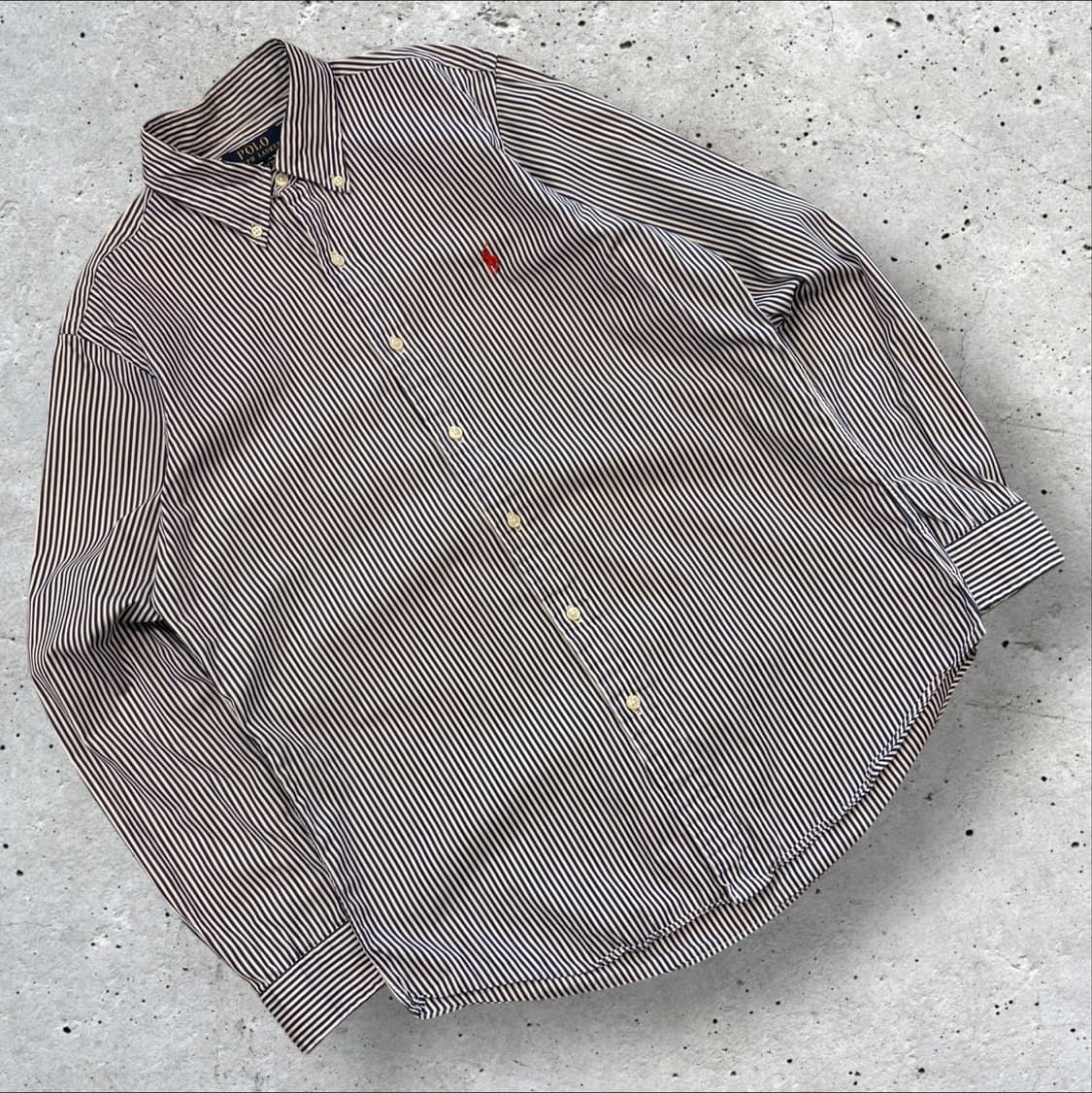 [M] 폴로 랄프로렌 스트라이프 긴팔 셔츠 C204 상품이미지1