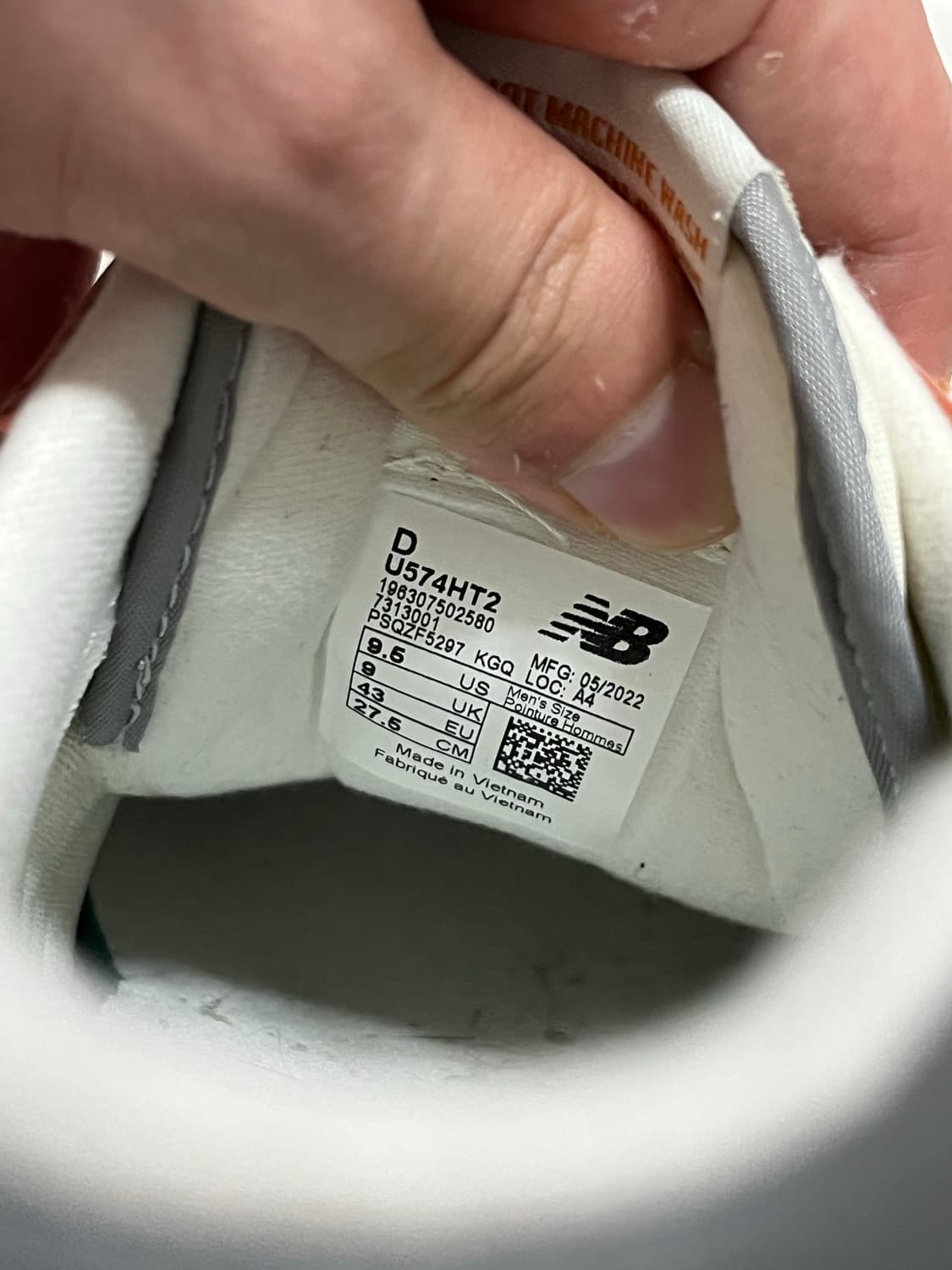 뉴발란스 헤리티지 오렌지 275 상품이미지5